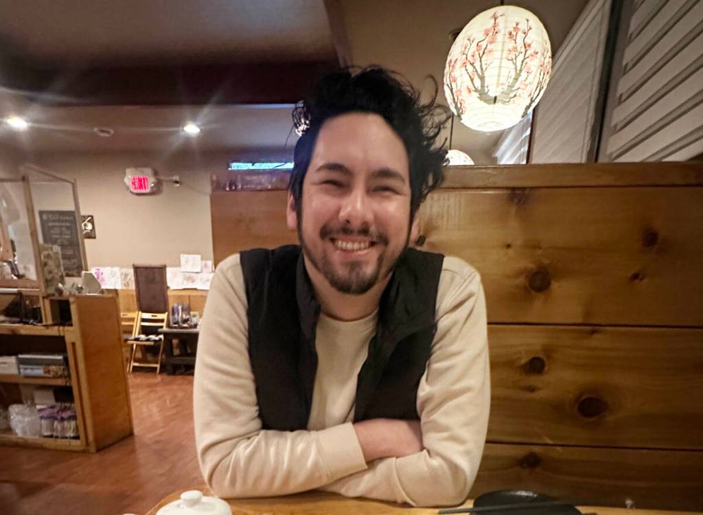 Creston actor Jack Wright plays the lead in Blithe Spirit